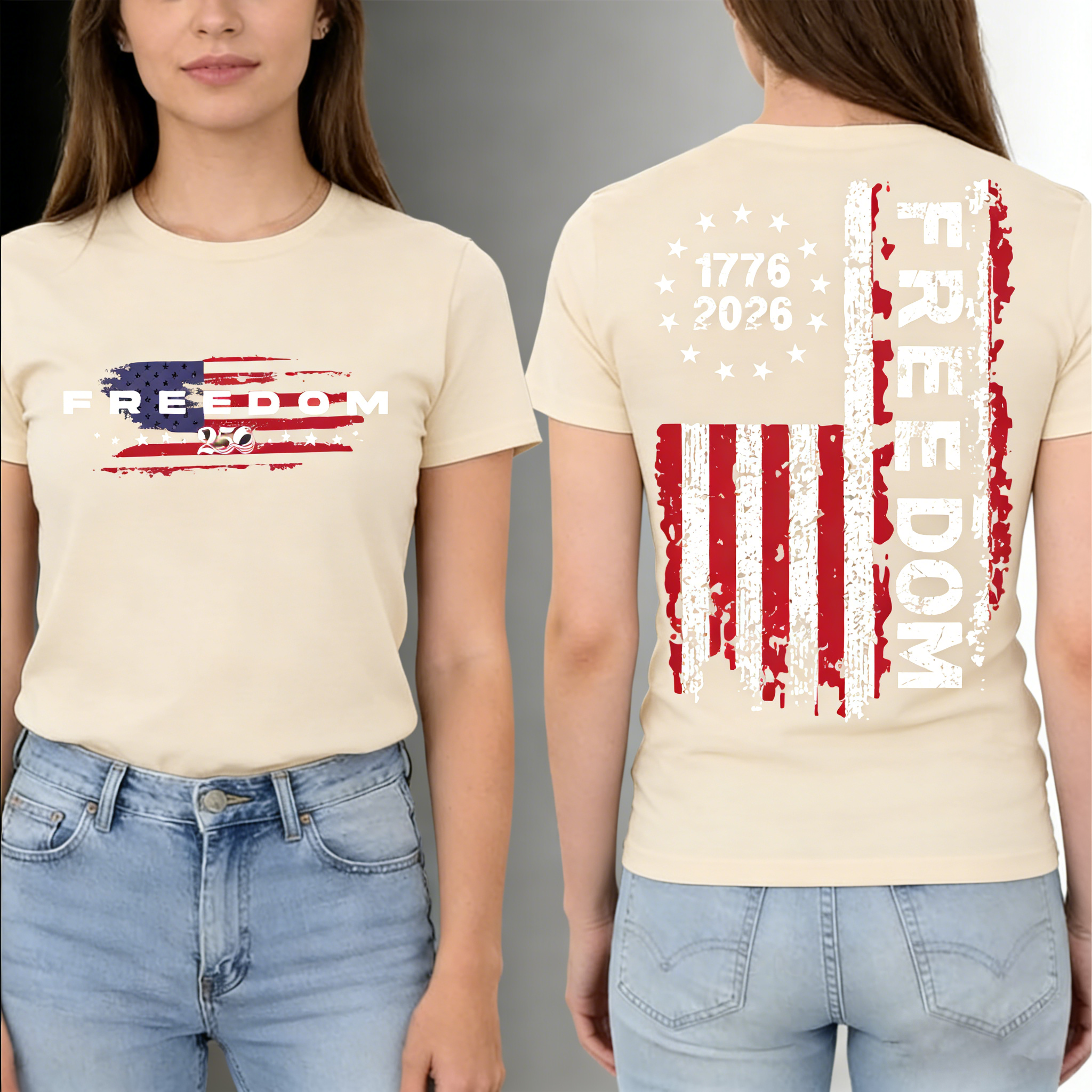 Women's Freedom 1776–2026 T-Shirt