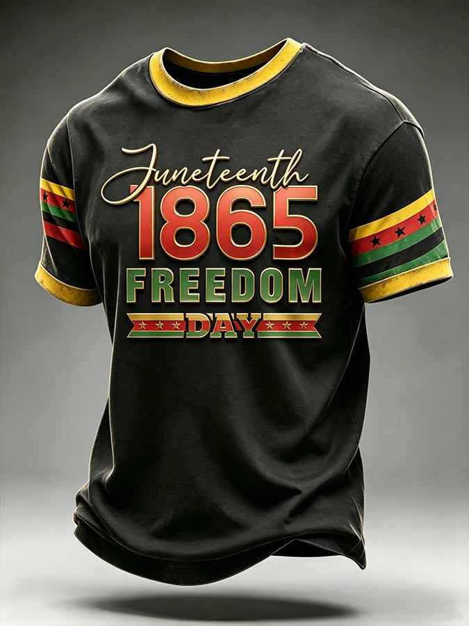 Men's Juneteenth Short-Sleeve T-Shirt