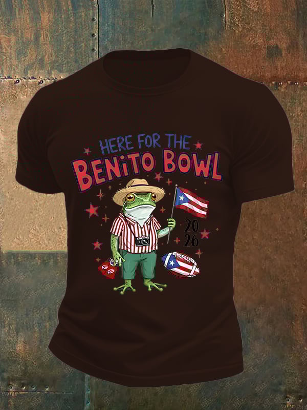 Men's Benito Bowl Puerto Rico Football T-Shirt