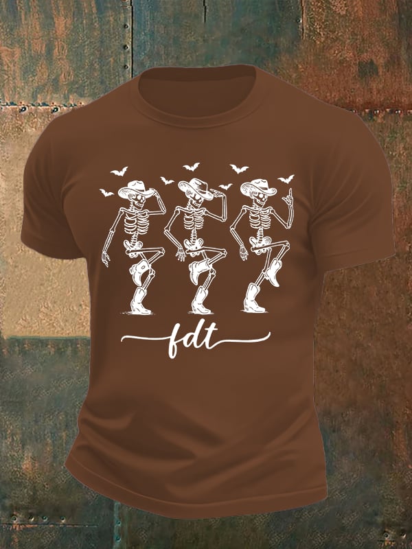 Men's Cowboy Skull T-Shirt