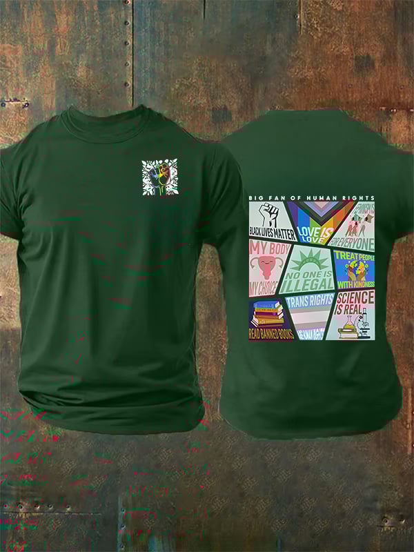 Men's speaks my beliefs Print T-Shirt