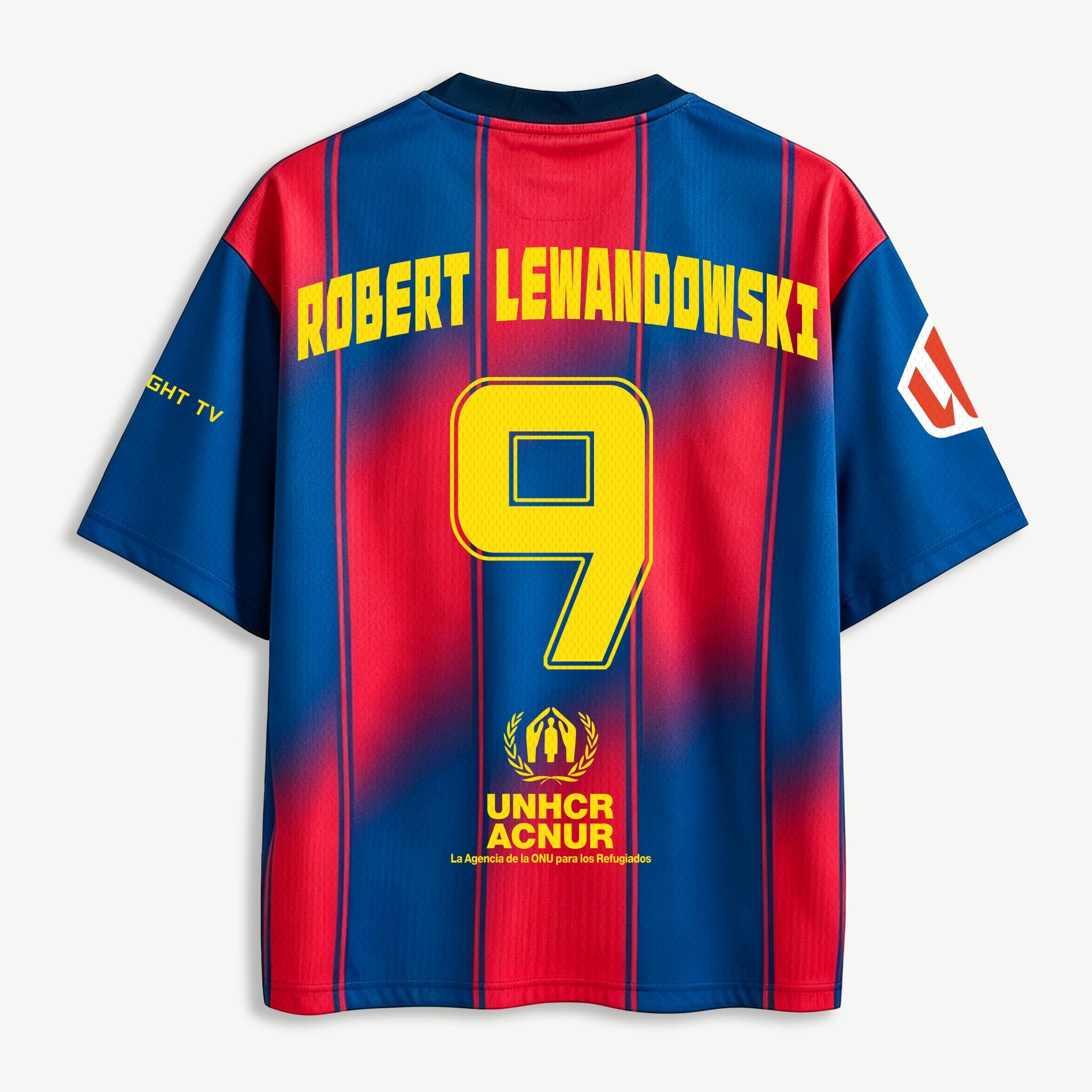 2026 Robert Lewandowski #9 Barcelona Mesh Jersey