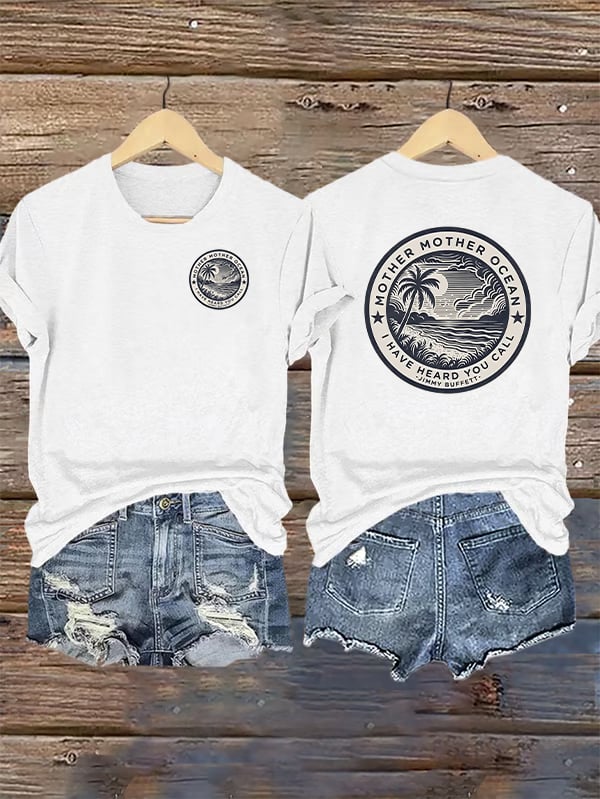 Women's I HAVE HEARD YOU CALL Print T-Shirt