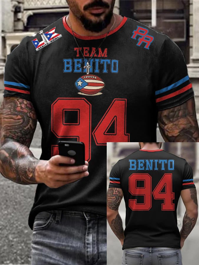 Men's Printed Short-Sleeve T-Shirt