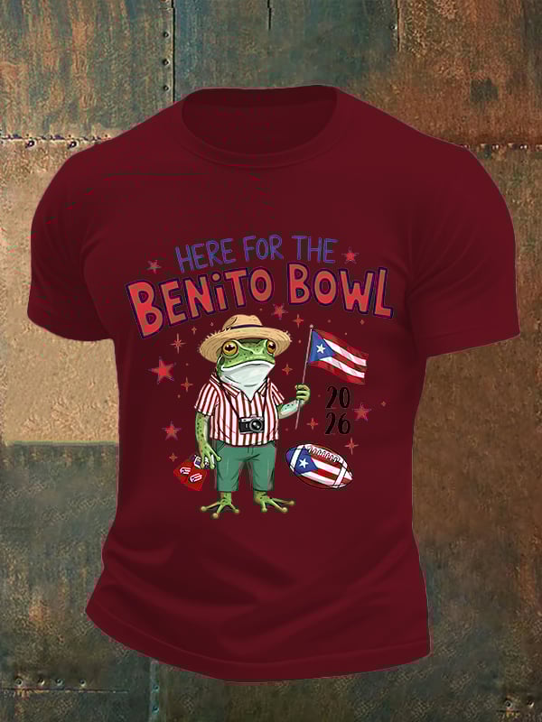 Men's Benito Bowl Puerto Rico Football T-Shirt