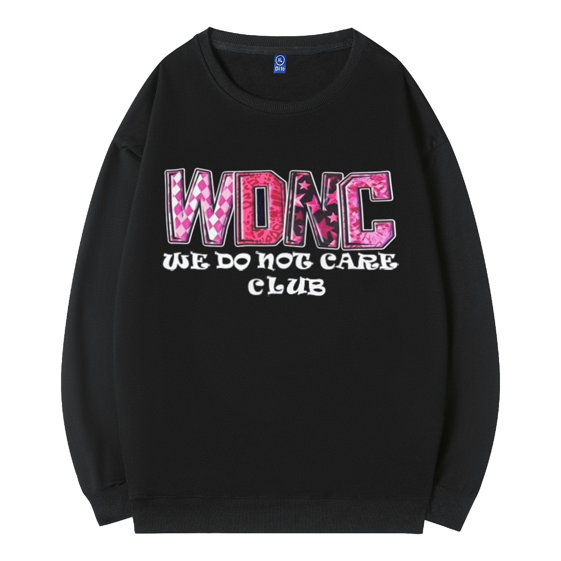 Women's Retro Funny Proud Member Of Club We Do Not Care Menopause Perimenopause Print sweatshirt