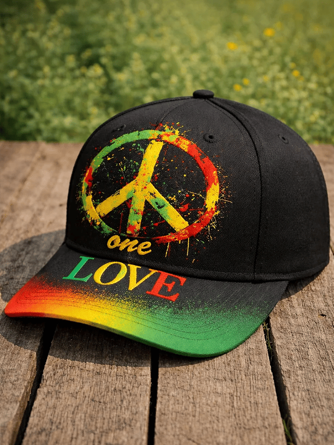 Unisex One Love Retro Baseball Cap