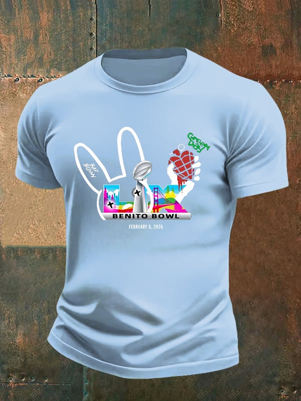 Men's Opening And Halftime Shows Print Casual T-shirt