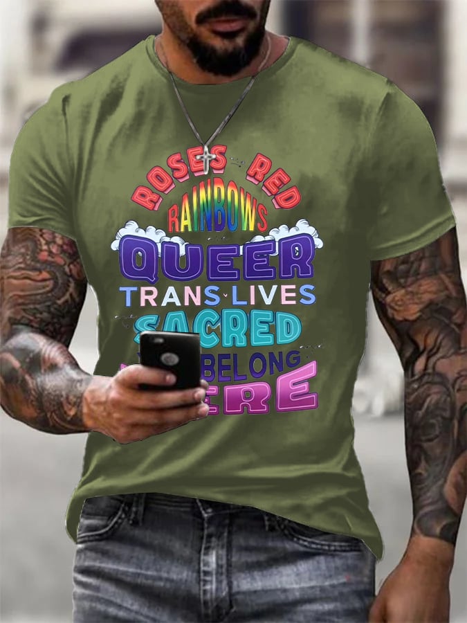 You Are Enough Kind Brave Tough Smart Strong Valued Important Capable Loved Print T-Shirt