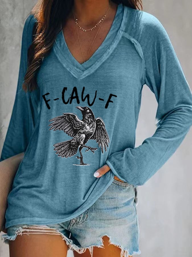 Women's F-CAW-F long-sleeved T-shirt