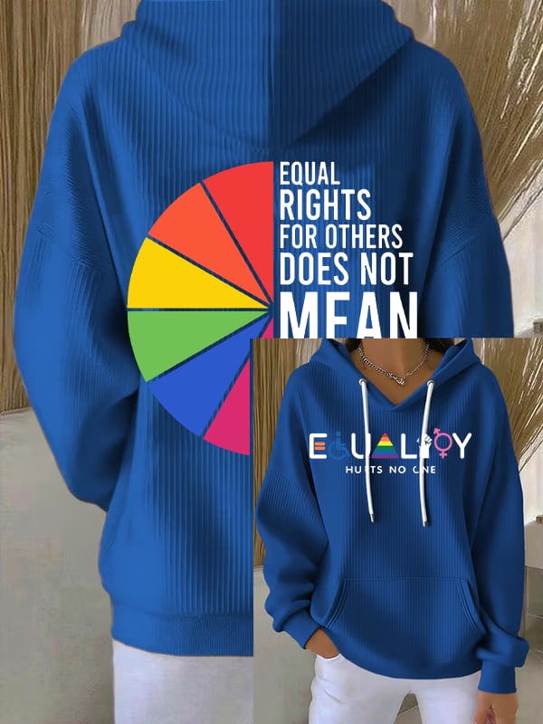 Women's FDT expressing belief Print Hoodie