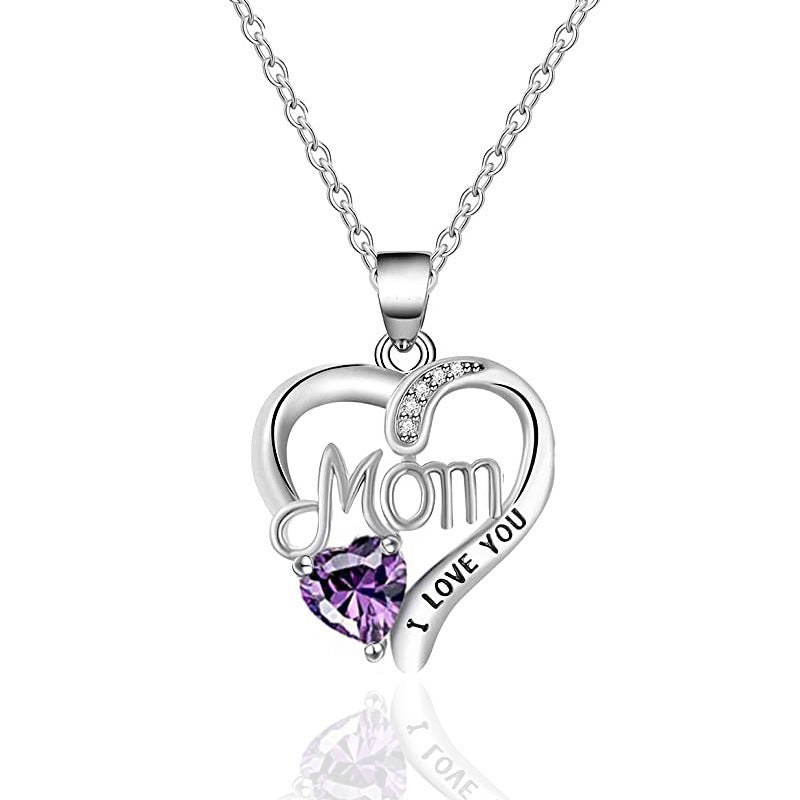Mother's Day gift π I love you Mom necklace