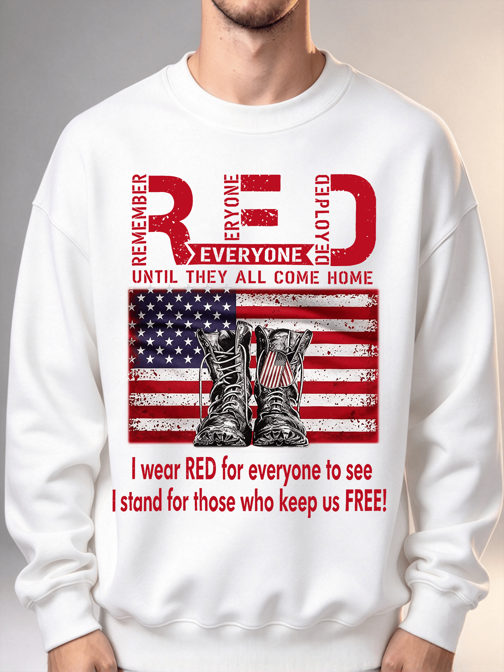 Men's Red Friday Veterans Sweatshirt