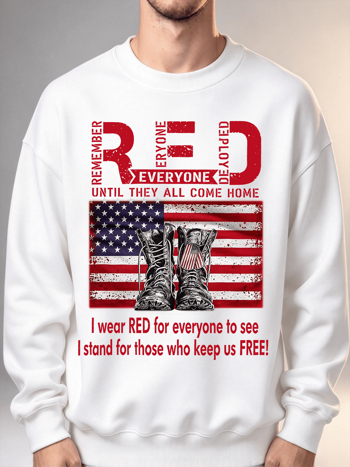 Men's Red Friday Veterans Sweatshirt