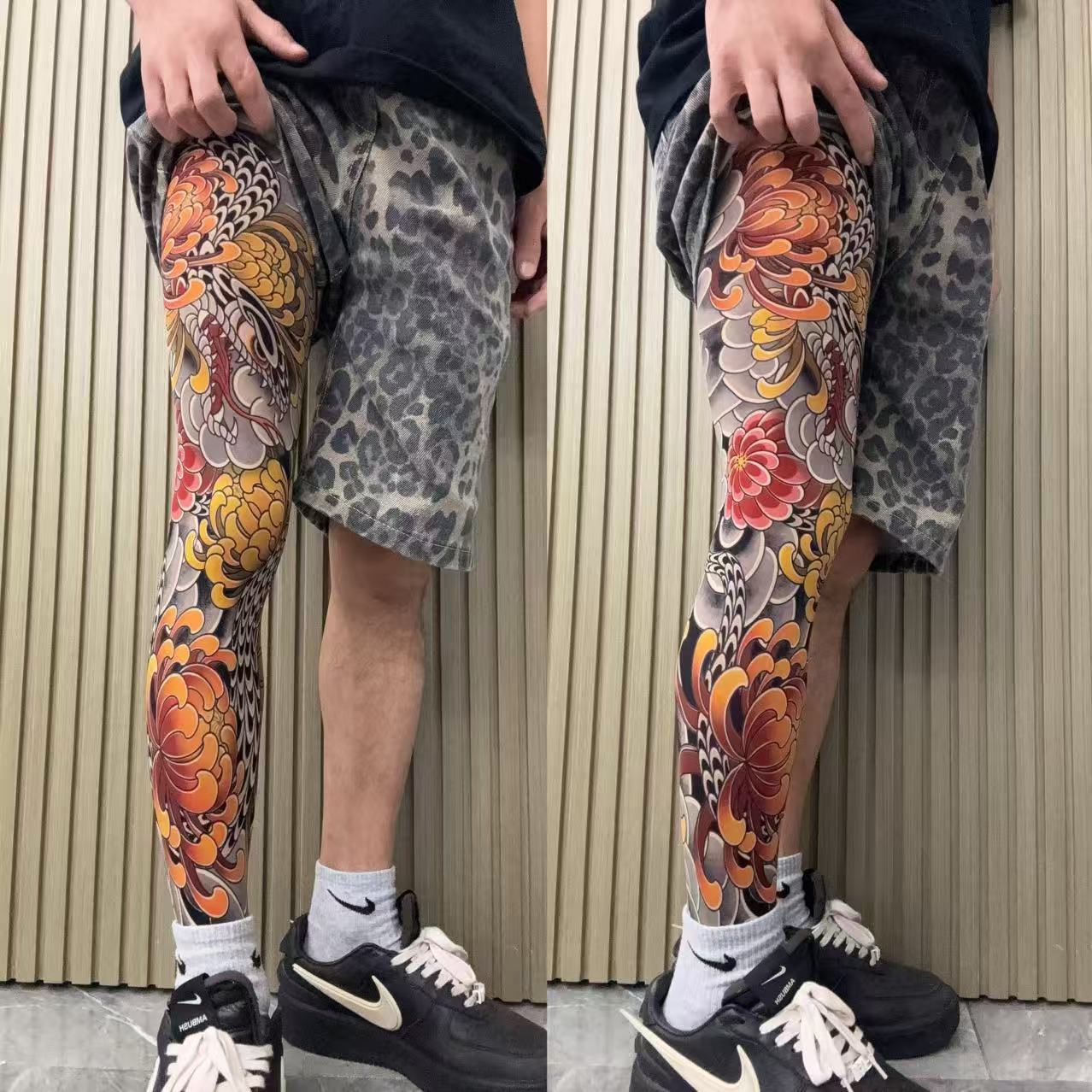 Ultra Light Tattoo Stockings High Elasticity Seamless TattooPantyhose Original Designer Collection