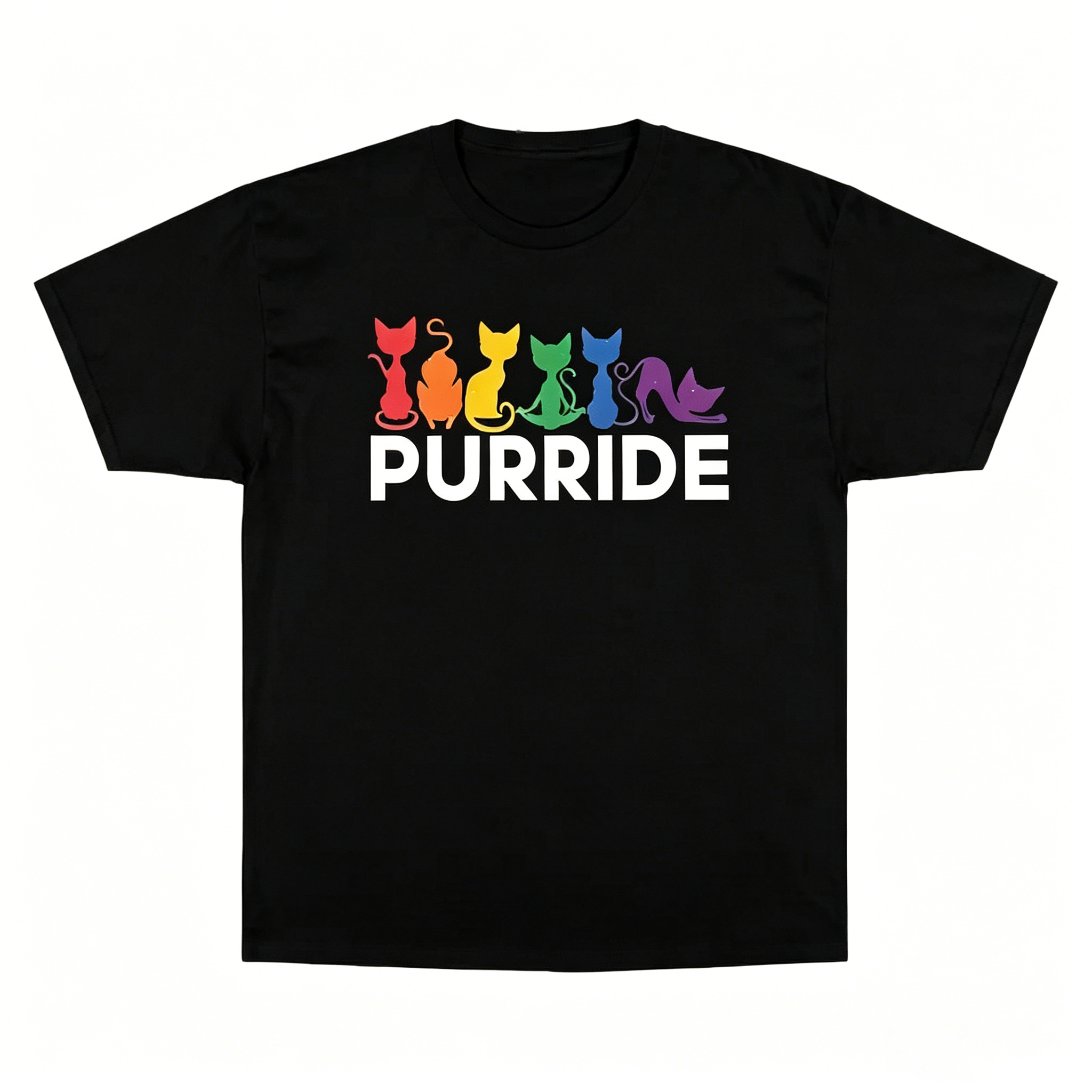 Unisex Funny LGBT Cat Merch T-shirt