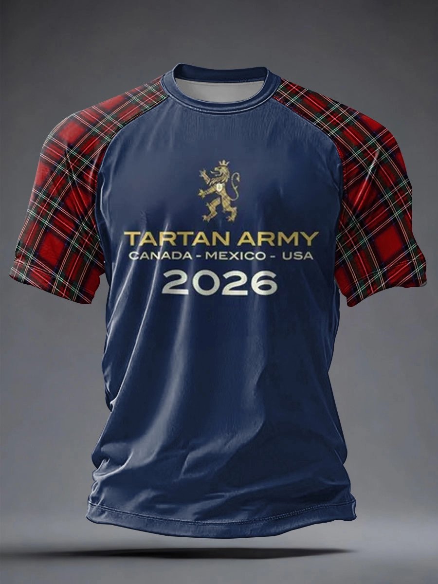 Men's UK Football Lover Scotland Short Sleeve t-Shirt