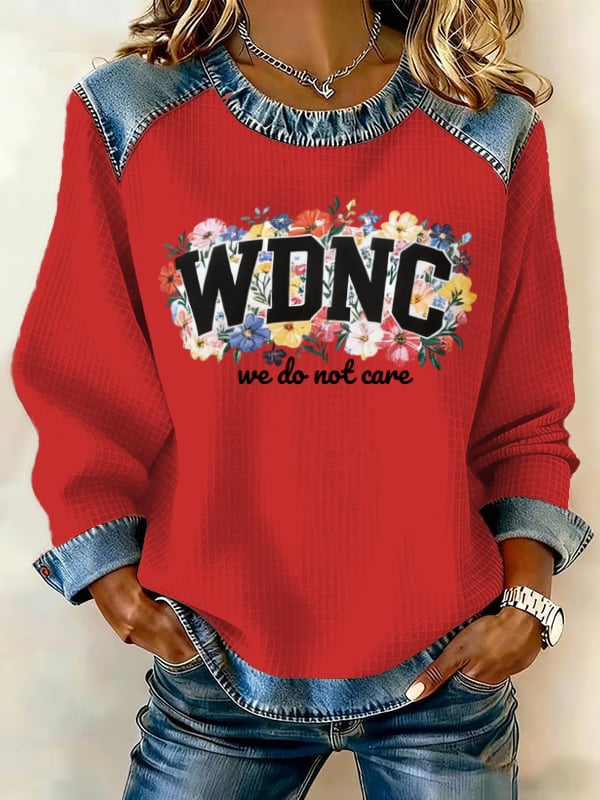 Women's Retro Funny Proud Member Of Club We Do Not Care Menopause Perimenopause Print Sweatshirt