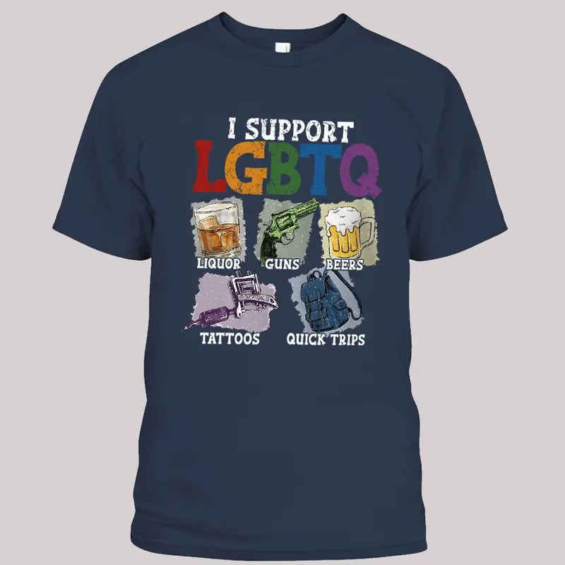 Unisex Lgbtq Support Funny Meme T-shirt