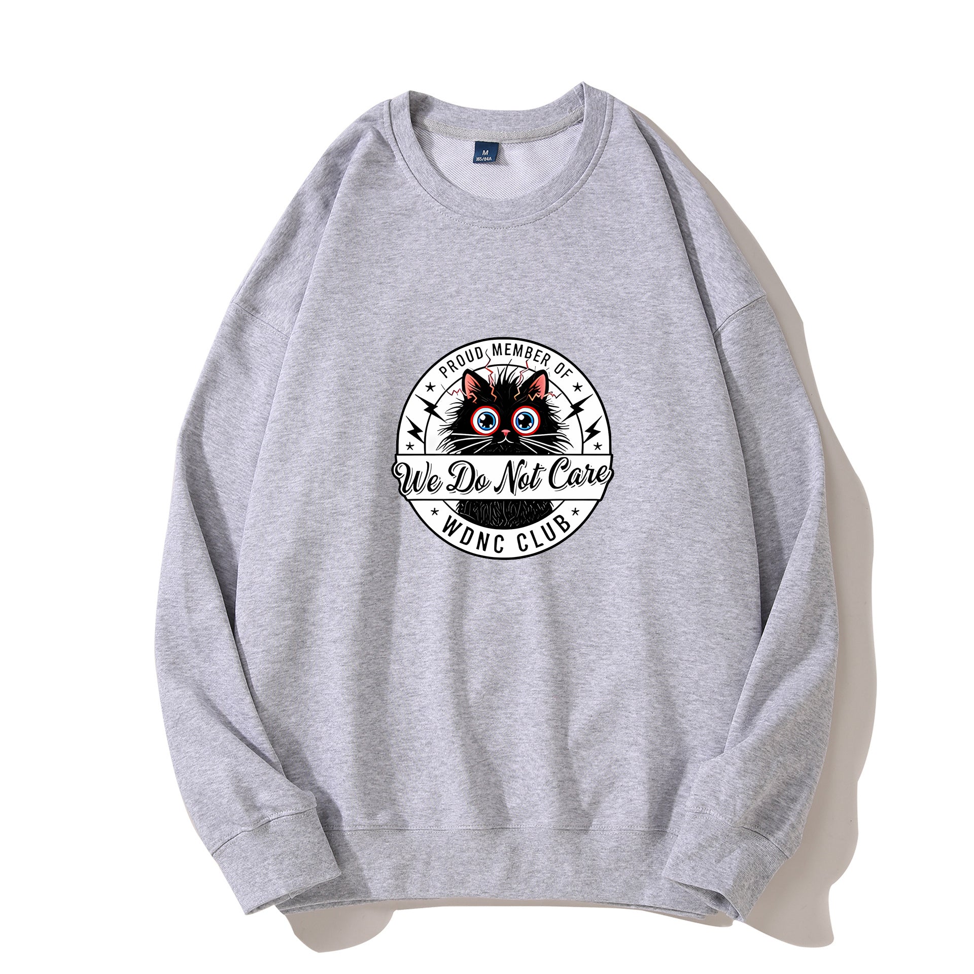 Women's Retro Fun We Don't Care About Menopause/Perimenopause Printed Sweatshirt