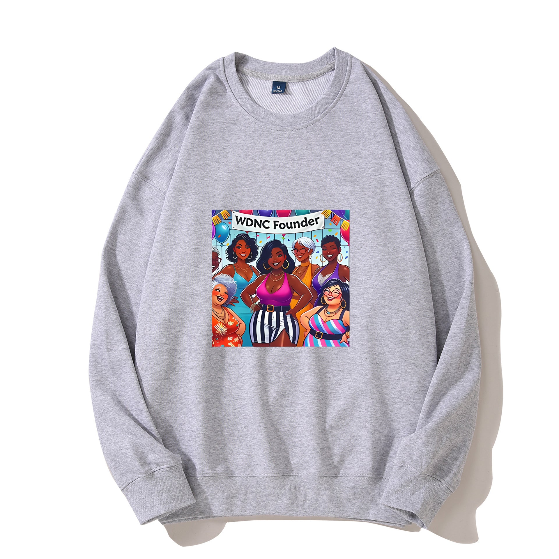 Women's Retro Fun We Don't Care About Menopause/Perimenopause Printed Sweatshirt
