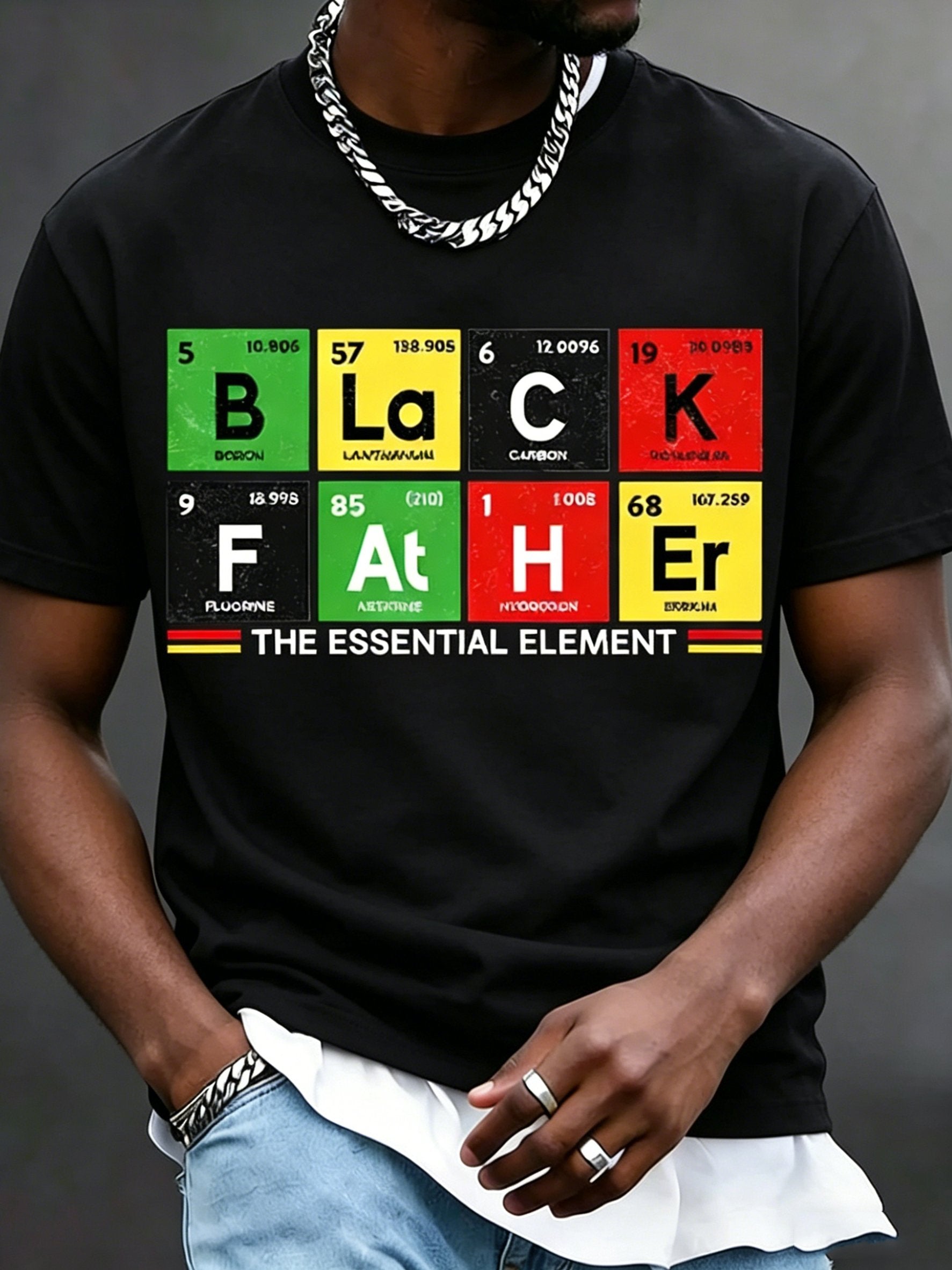 Men's Casual Top With African Cultural Print