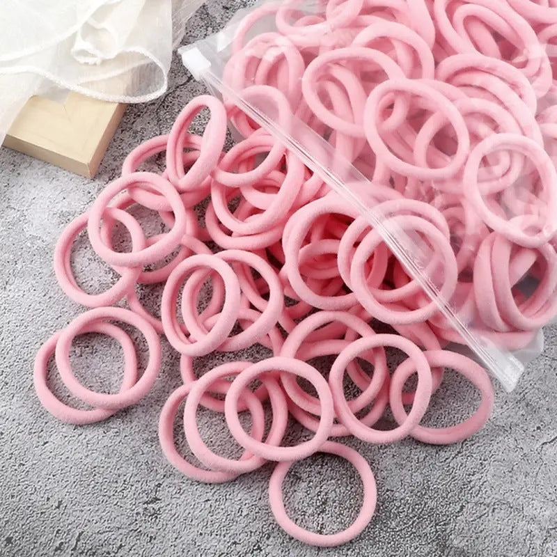 our-color hair ties pack of 25(neutral colors)