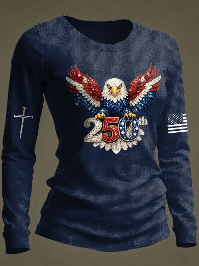 Women's 250th Anniversary Casual Printed Top