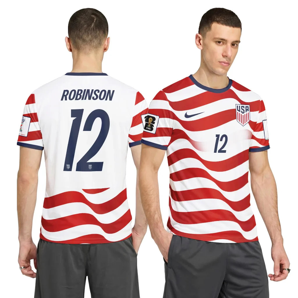 M. Robinson 12 AOP T-Shirt World Cup USA Home