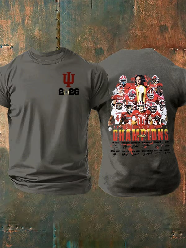 Men's Football Print T-Shirt