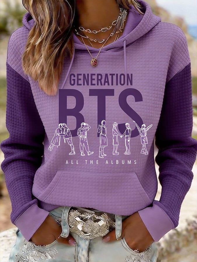 Women's 2026 BTS Printed Top