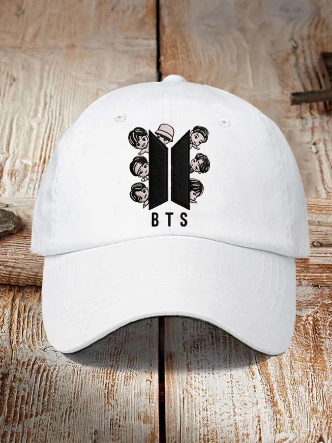 Unisex BTS Print Baseball Cap