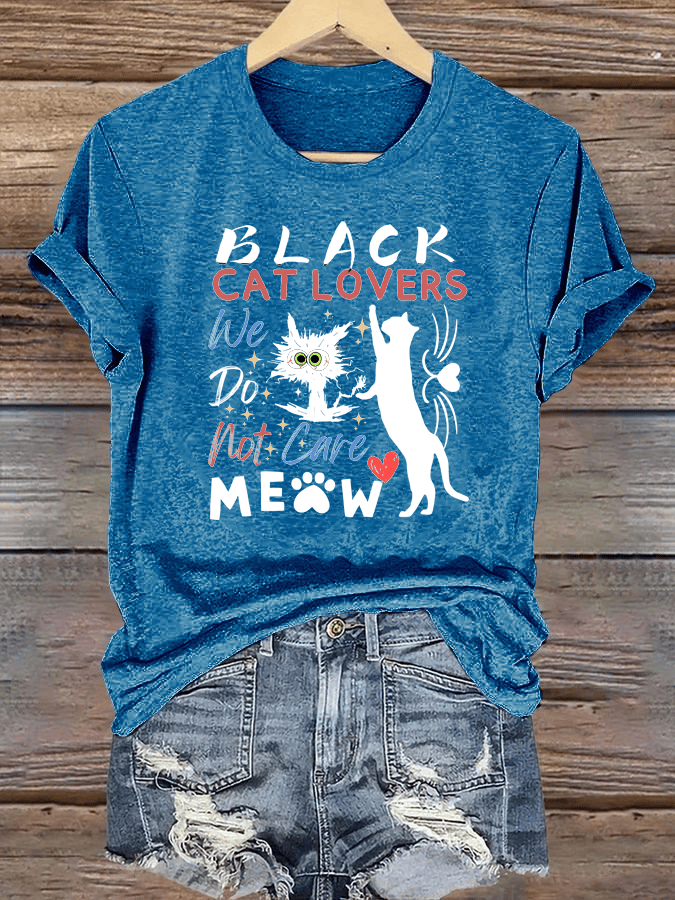 Women's Retro Funny Proud Member Of Club We Do Not Care Menopause Perimenopause Print T-shirt