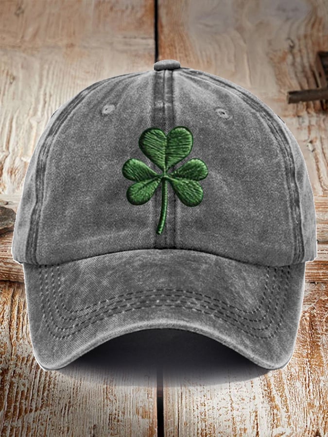 Unisex Distressed Cotton St. Patrick's Day Hat