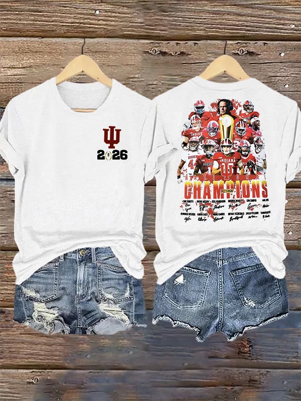 Women's Football Print T-Shirt