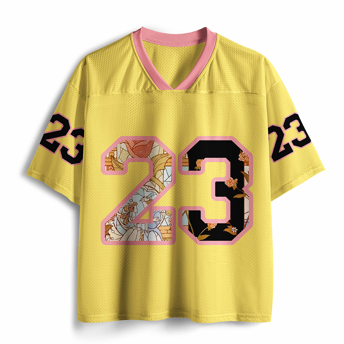 Vintage A Tale As Old As Time Mesh Jersey