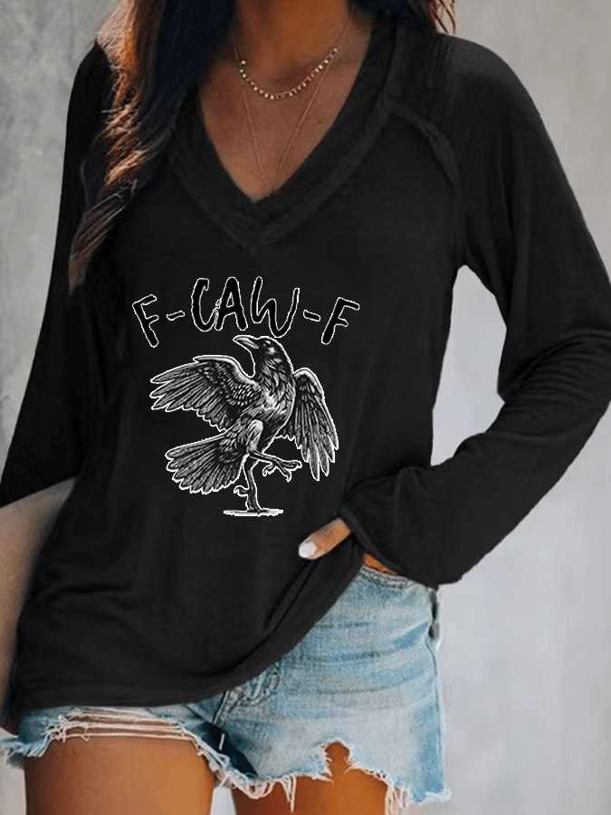 Women's F-CAW-F long-sleeved T-shirt