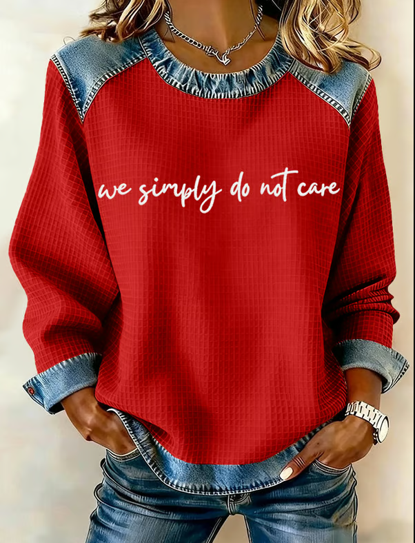 Retro Funny Proud Member Of Club We Do Not Care Menopause Perimenopause Print Sweatshirt