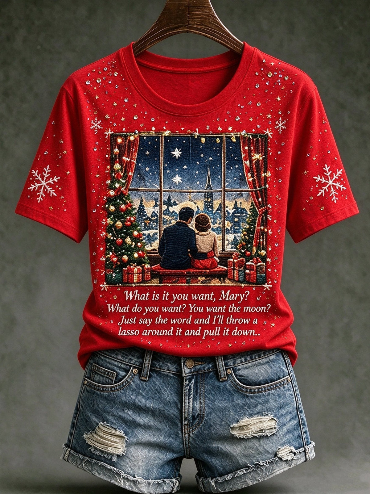 Women's Film and TV Drama Enthusiast Leisure Print Top