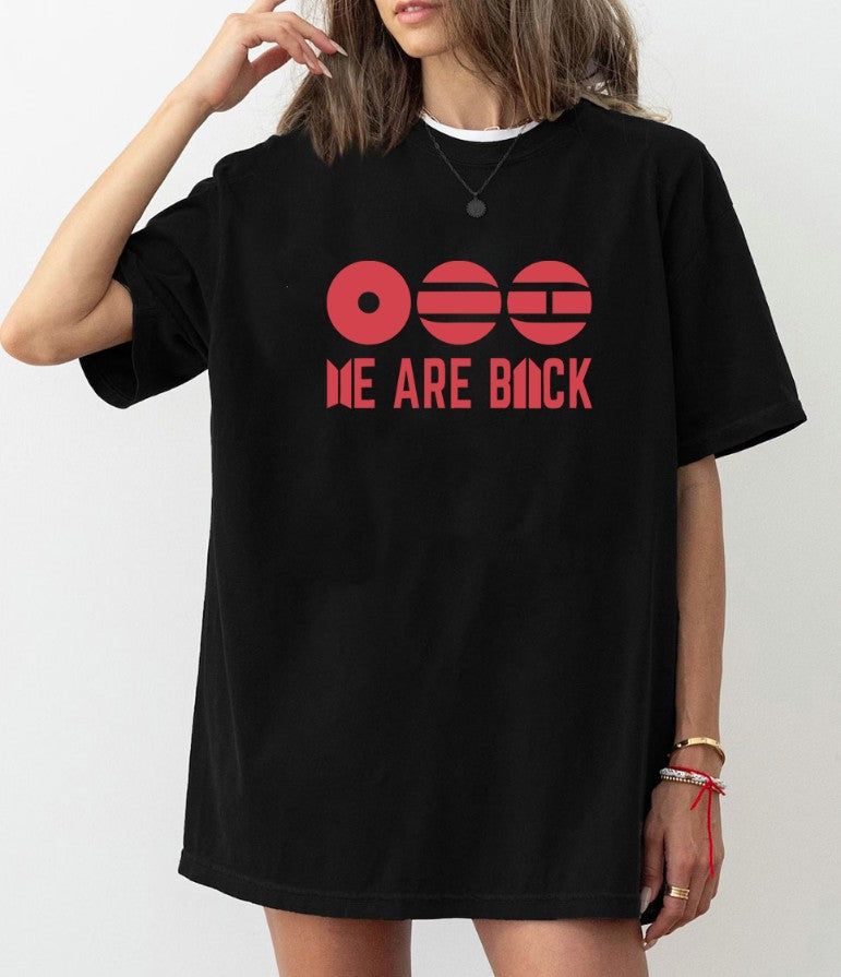 BTS We Are Back 2026 Tour Date T-Shirt