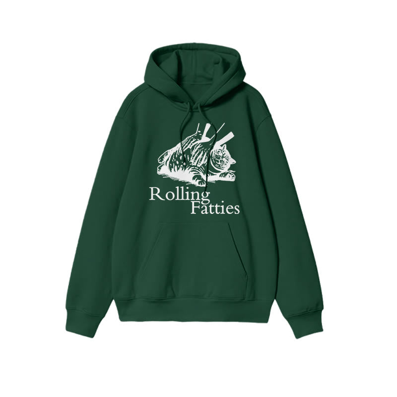 Unisex Rolling Fatties Print Hoodie