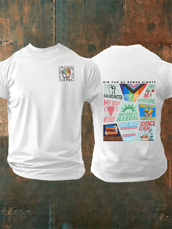 Men's speaks my beliefs Print T-Shirt