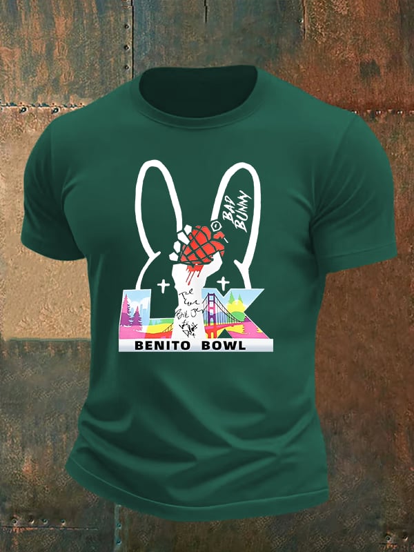 Men's Opening And Halftime Shows Print Casual T-shirt