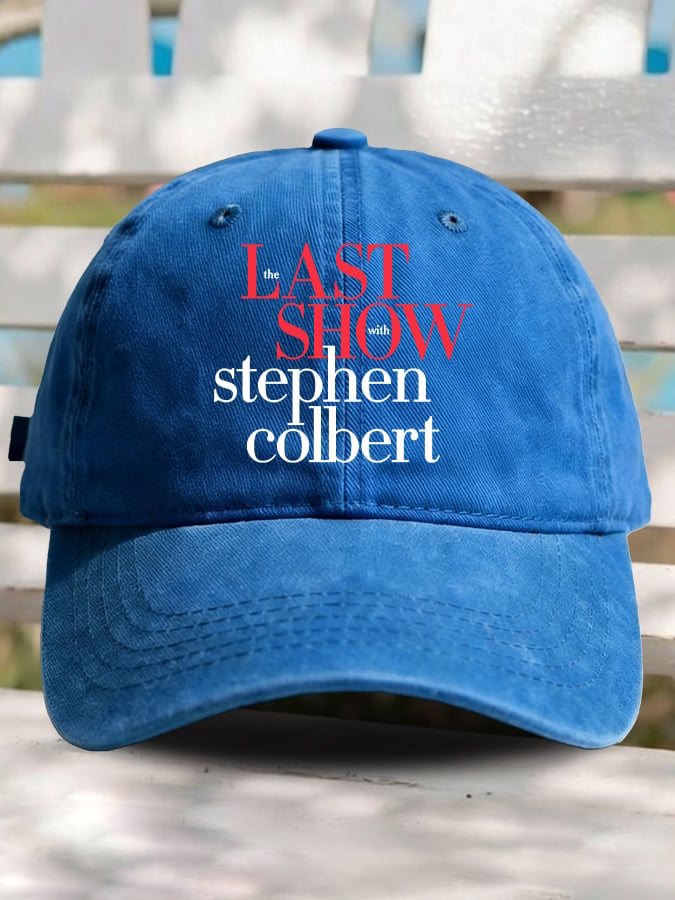 Retro Last Show Print Baseball Cap