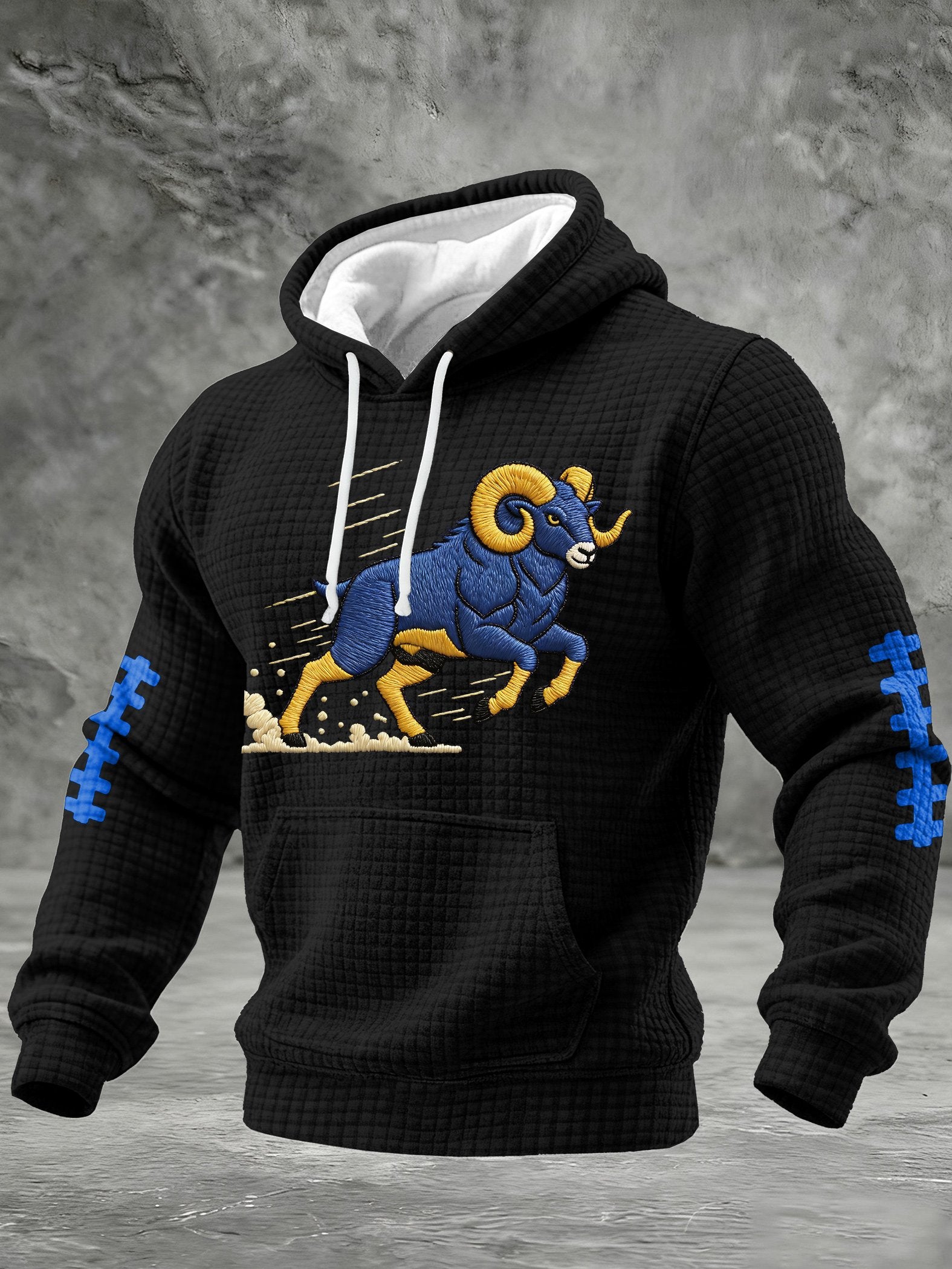 Men's Football Print Sweatshirt