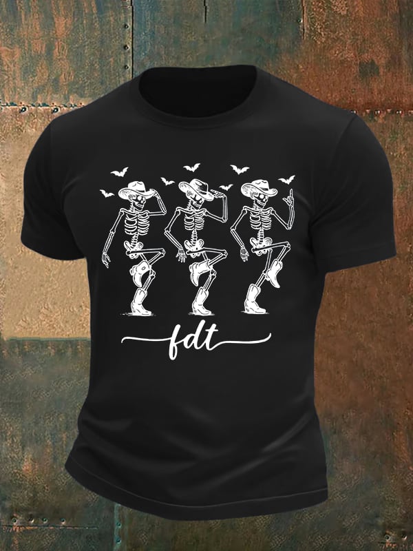 Men's Cowboy Skull T-Shirt