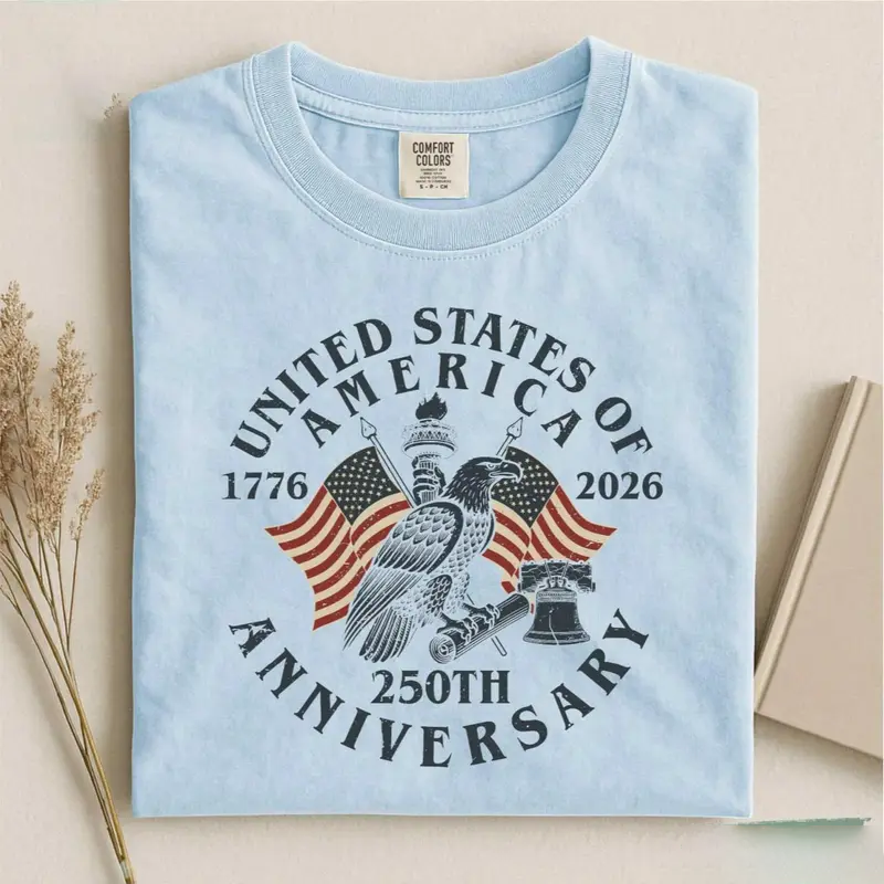 Unisex USA 250th Anniversary Comfort Colors Shirt