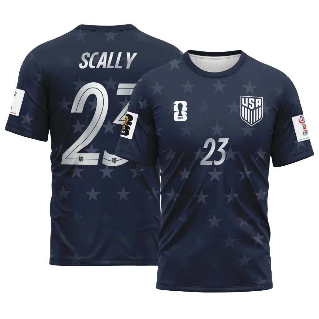 Scally 23 AOP T-Shirt 2026 World Cup USA Away