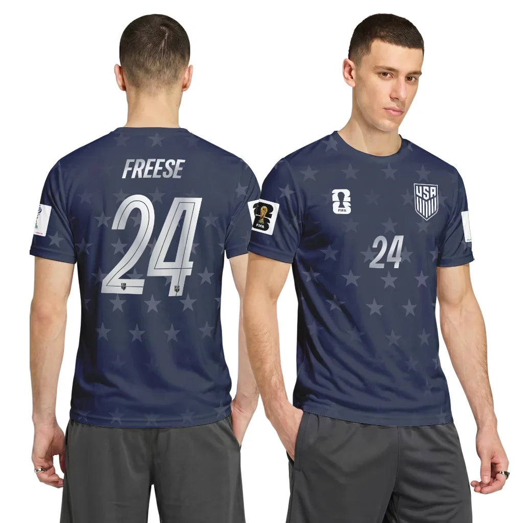 Freese 24 AOP T-Shirt 2026 World Cup USA Away
