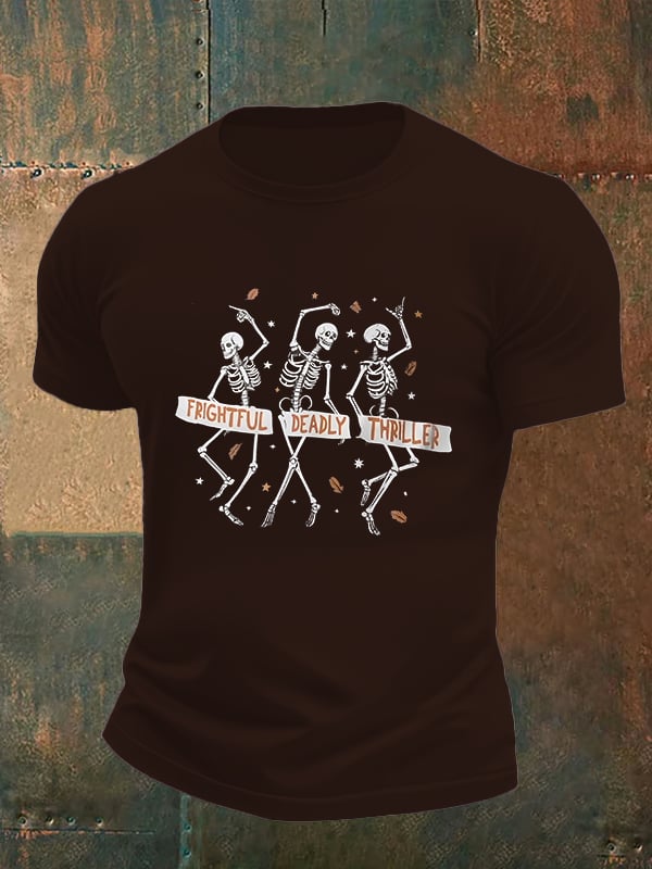 Men's Skeleton FDT Print T-Shirt